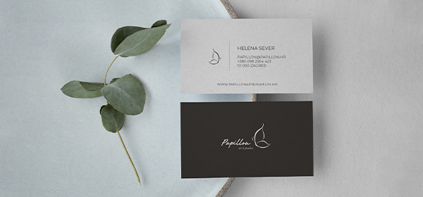 Papillon Atelier Sweets — posjetnica